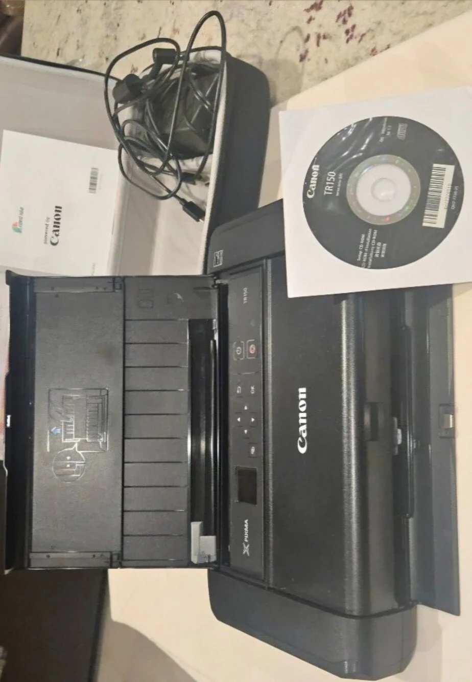 Canon TR150 Portable Photo Printer in Black